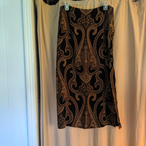 Carlisle Silk Blend Skirt - Picture 1 of 3